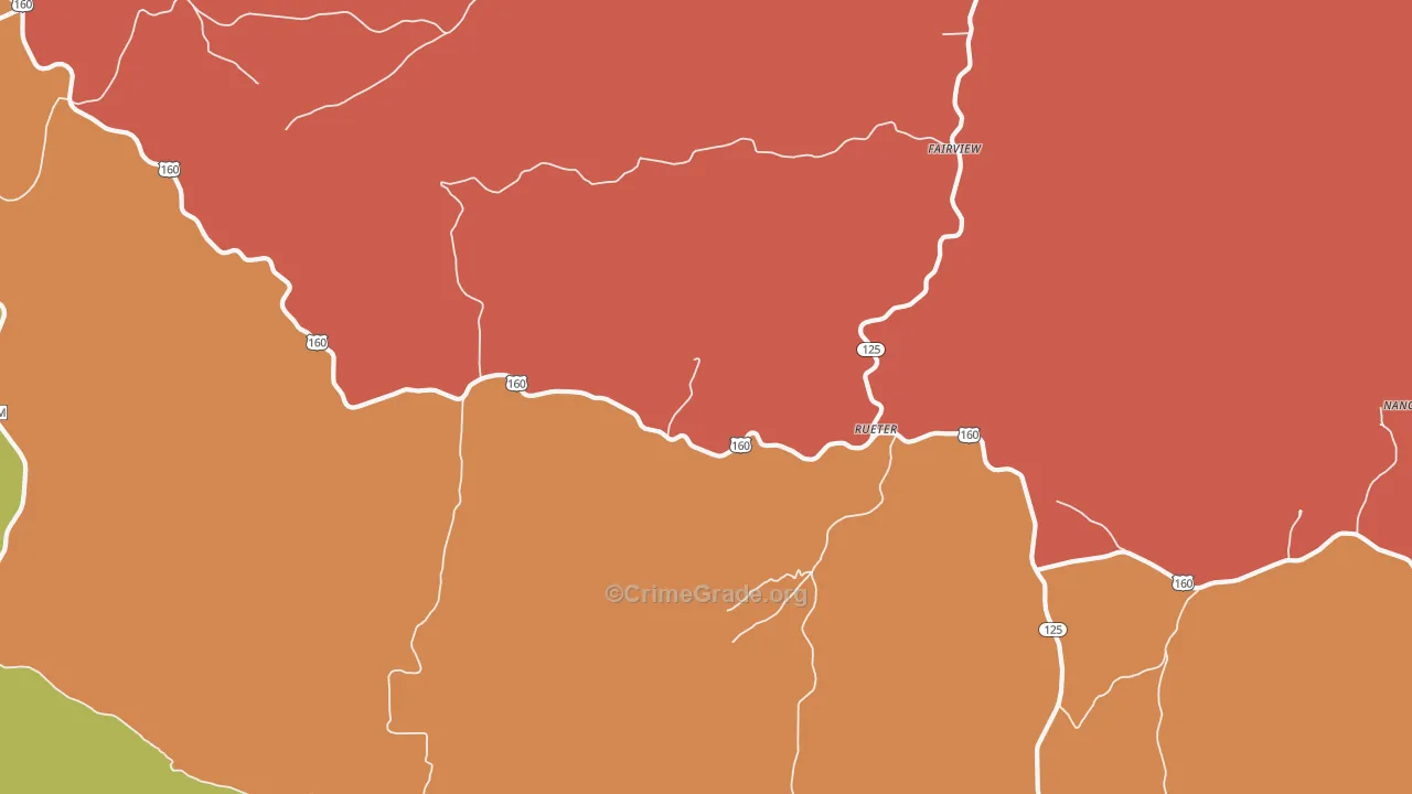 65744, MO Map of Drug-Related Crime Rates