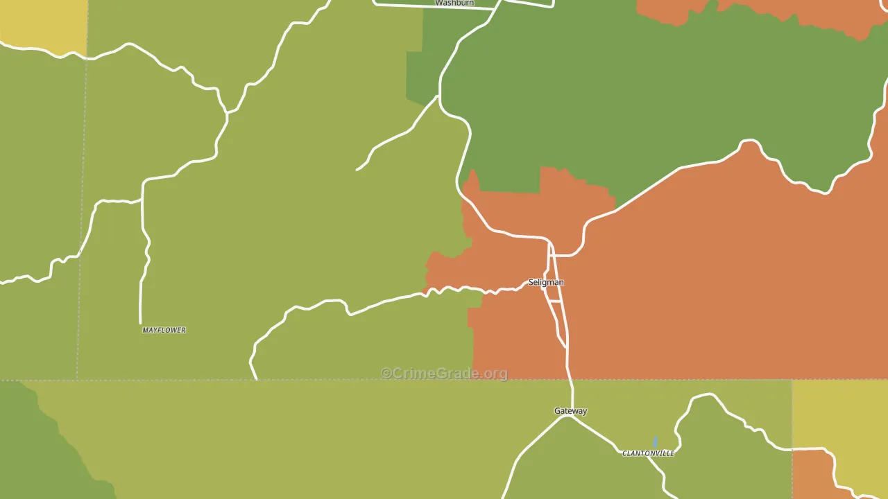 65745, MO Map of Drug-Related Crime Rates