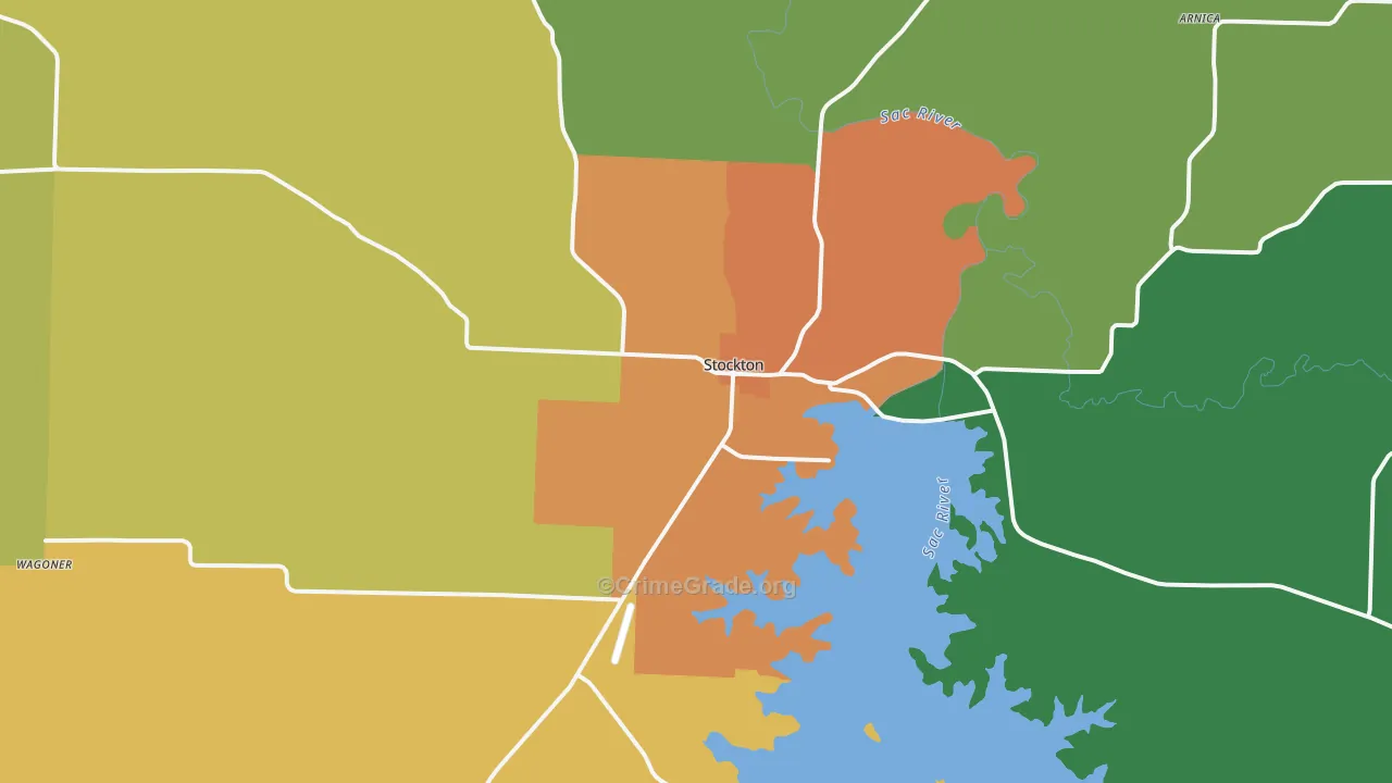 65785, MO Map of Drug-Related Crime Rates