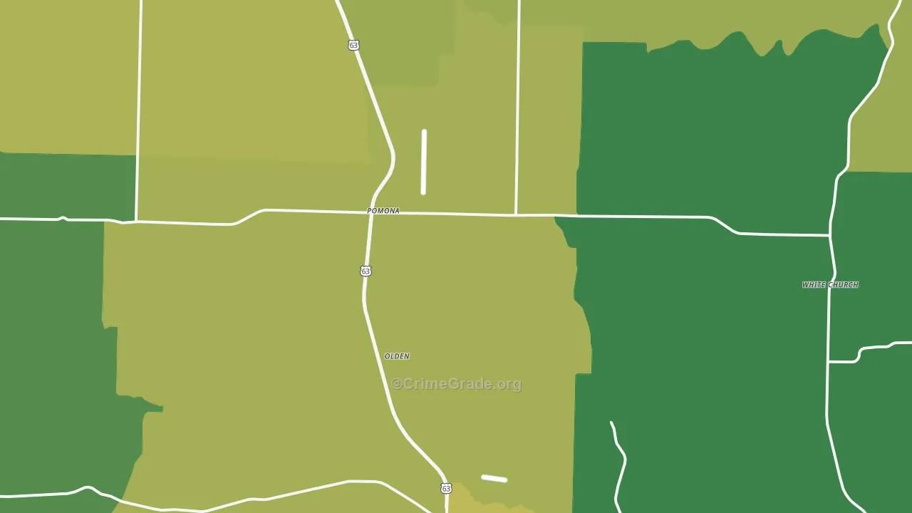 65789, MO Map of Drug-Related Crime Rates