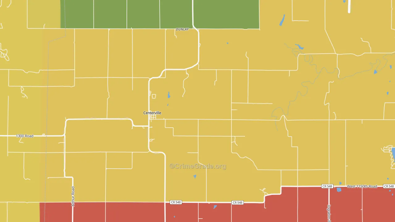 66014, KS Map of Drug-Related Crime Rates