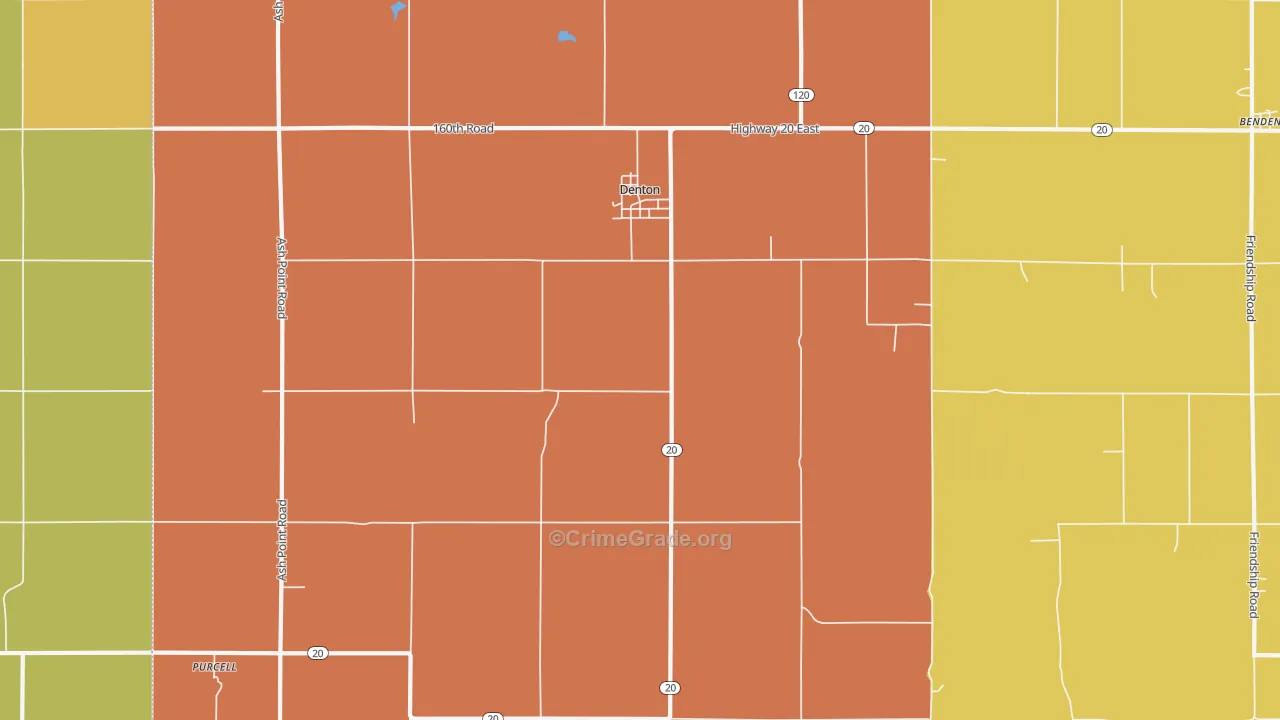 66017, KS Map of Drug-Related Crime Rates