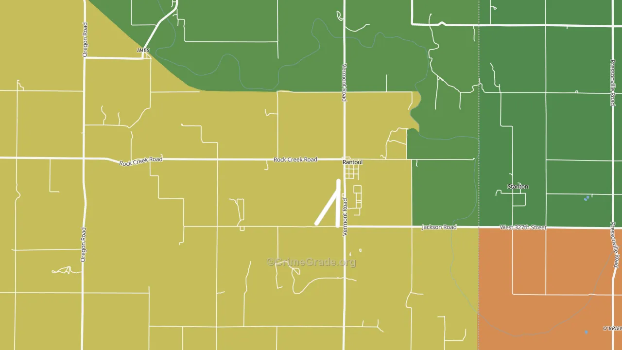 66079, KS Map of Drug-Related Crime Rates