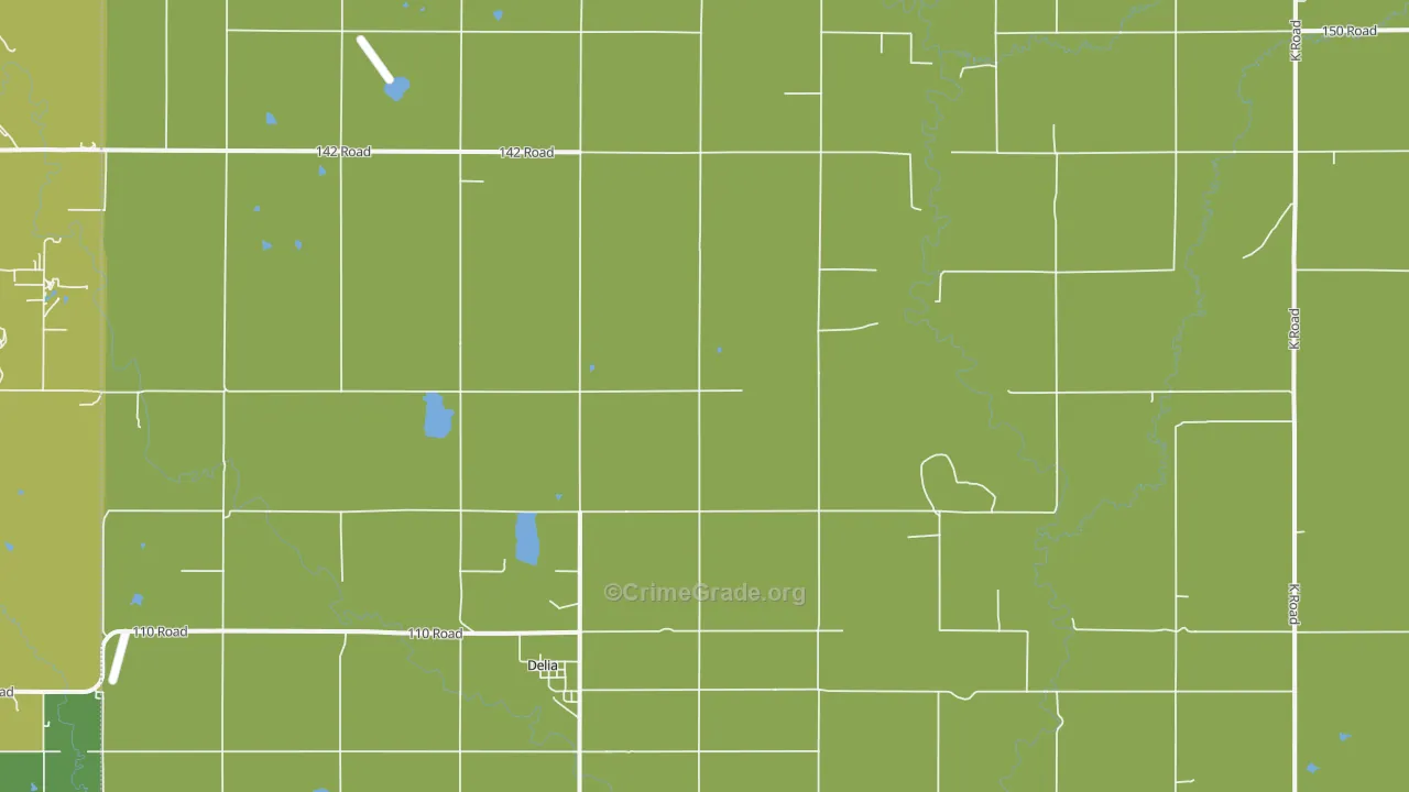 66418, KS Map of Drug-Related Crime Rates