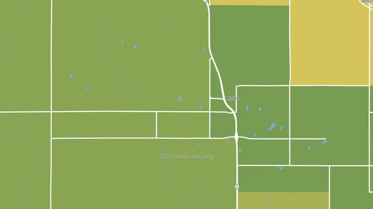 66509, KS Map of Drug-Related Crime Rates