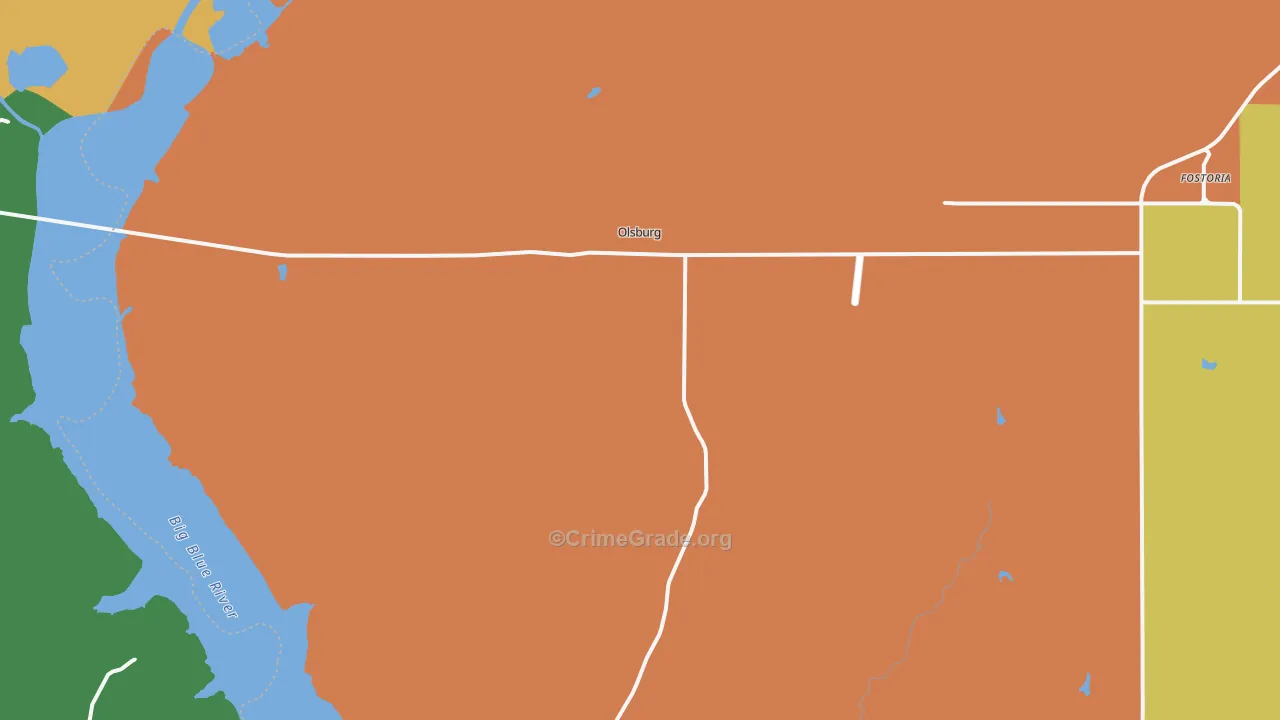 66520, KS Map of Drug-Related Crime Rates