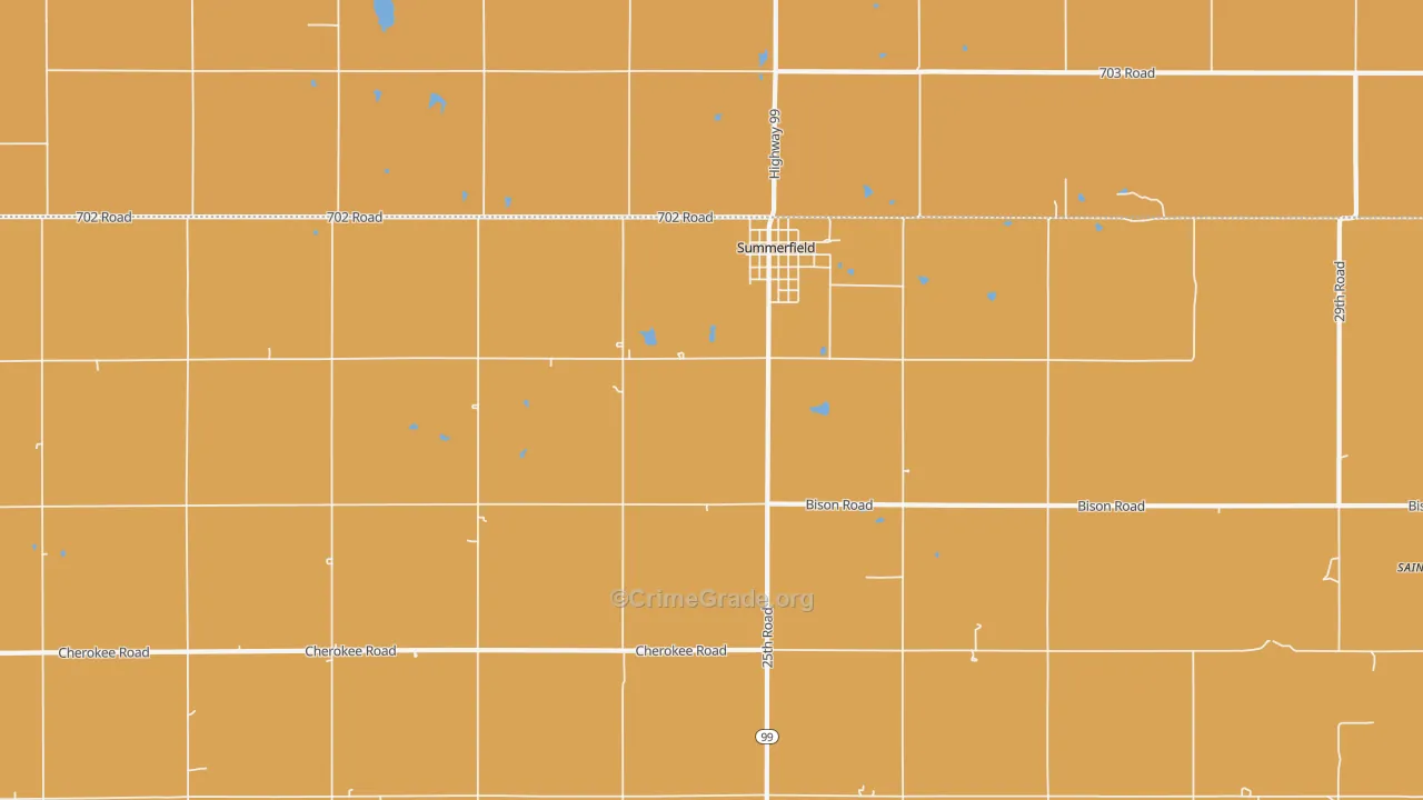 66541, KS Map of Drug-Related Crime Rates