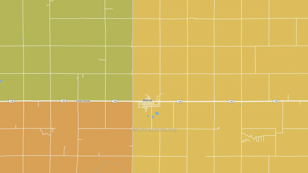 66780, KS Map of Drug-Related Crime Rates