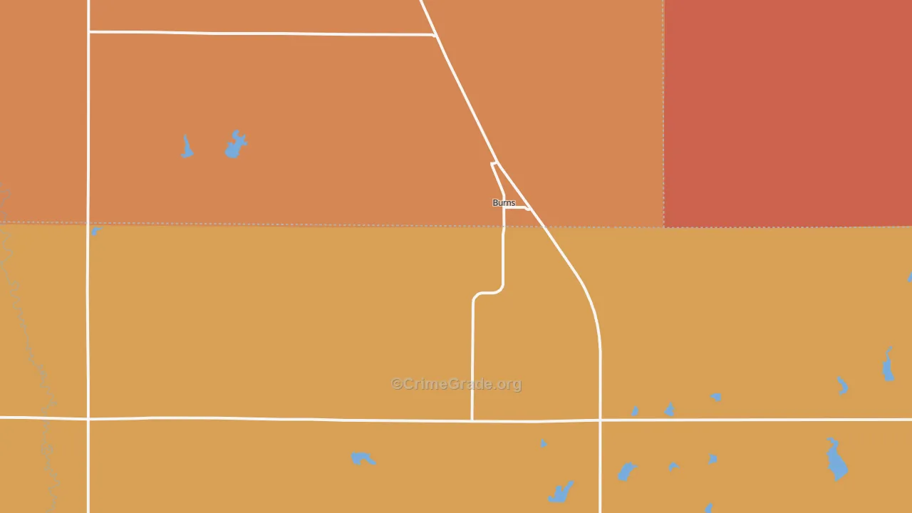 66840, KS Map of Drug-Related Crime Rates