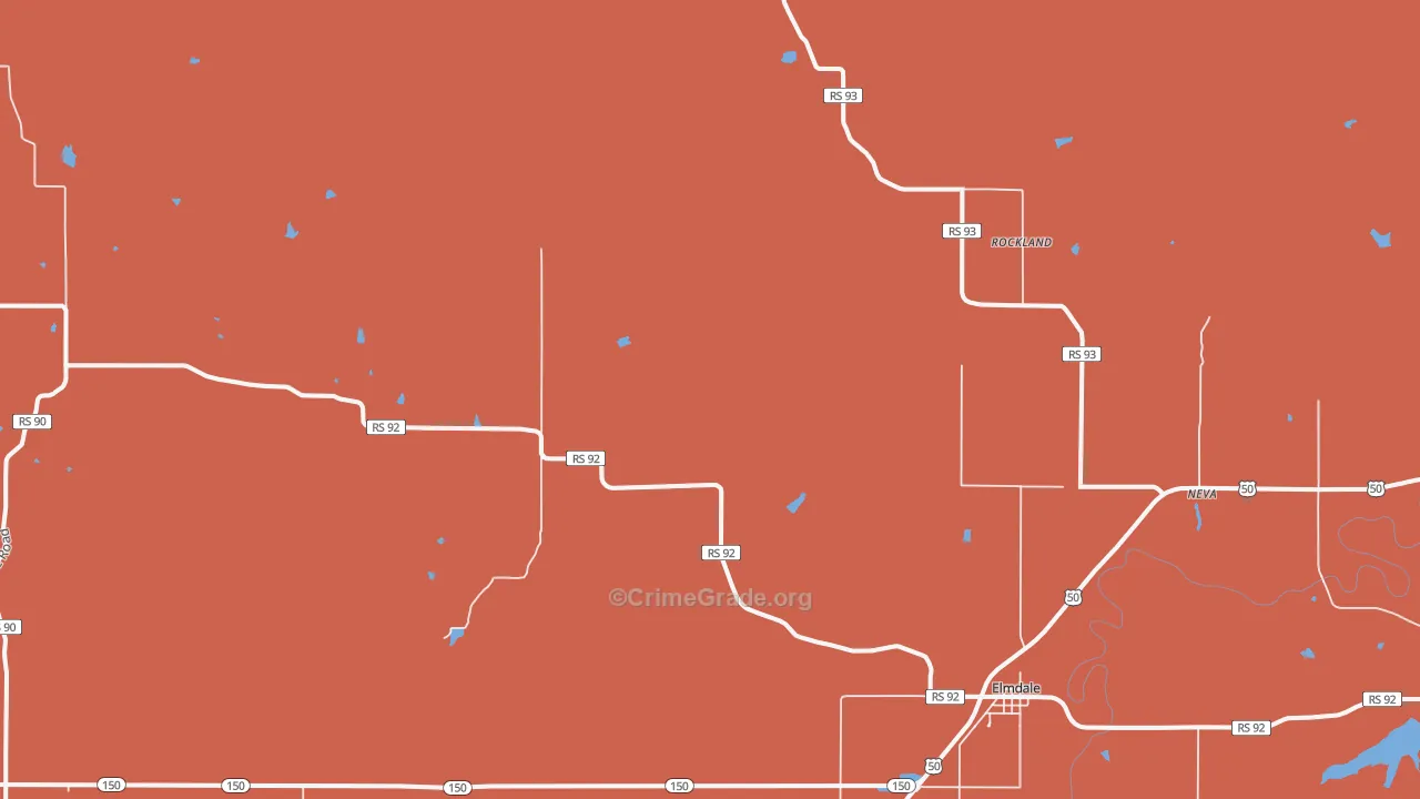 66850, KS Map of Drug-Related Crime Rates