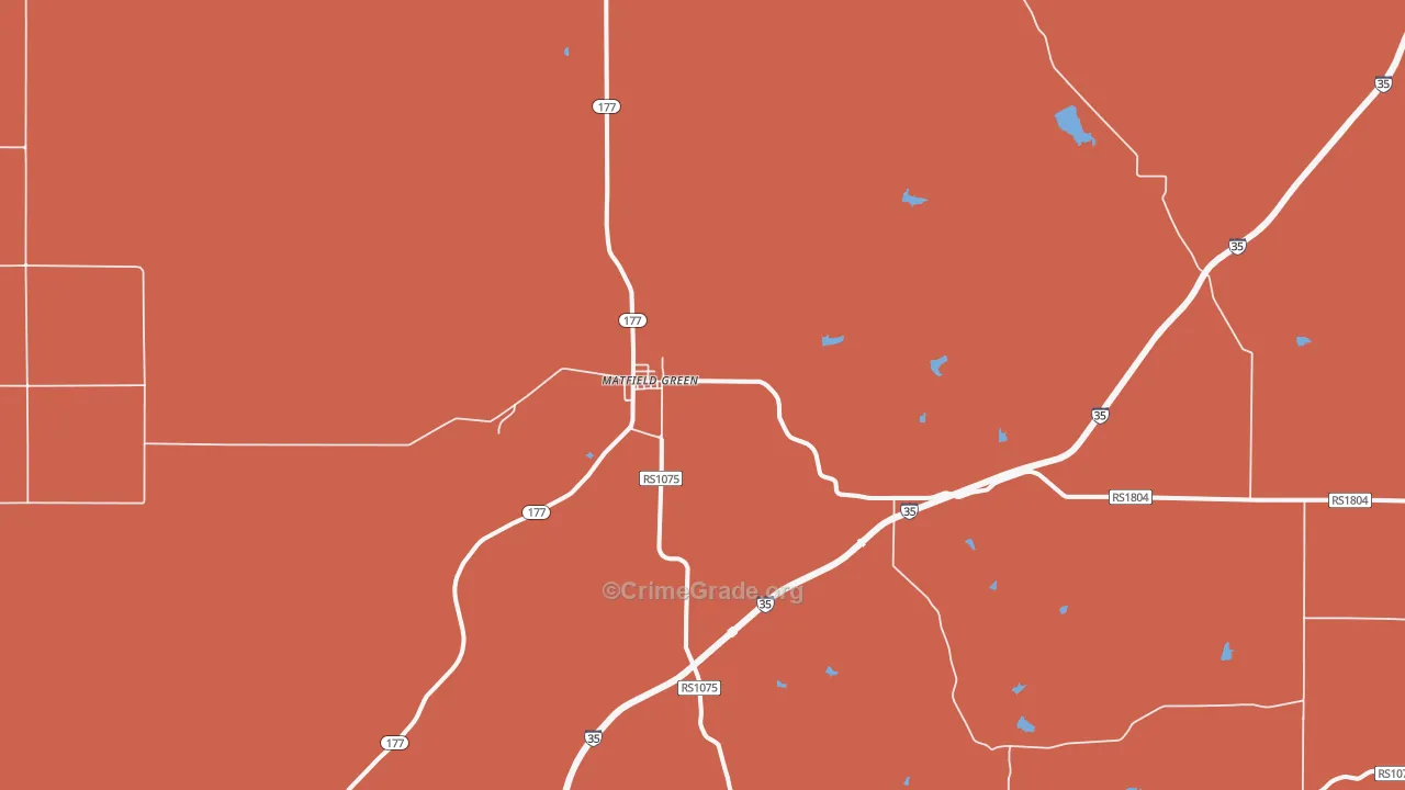 66862, KS Map of Drug-Related Crime Rates