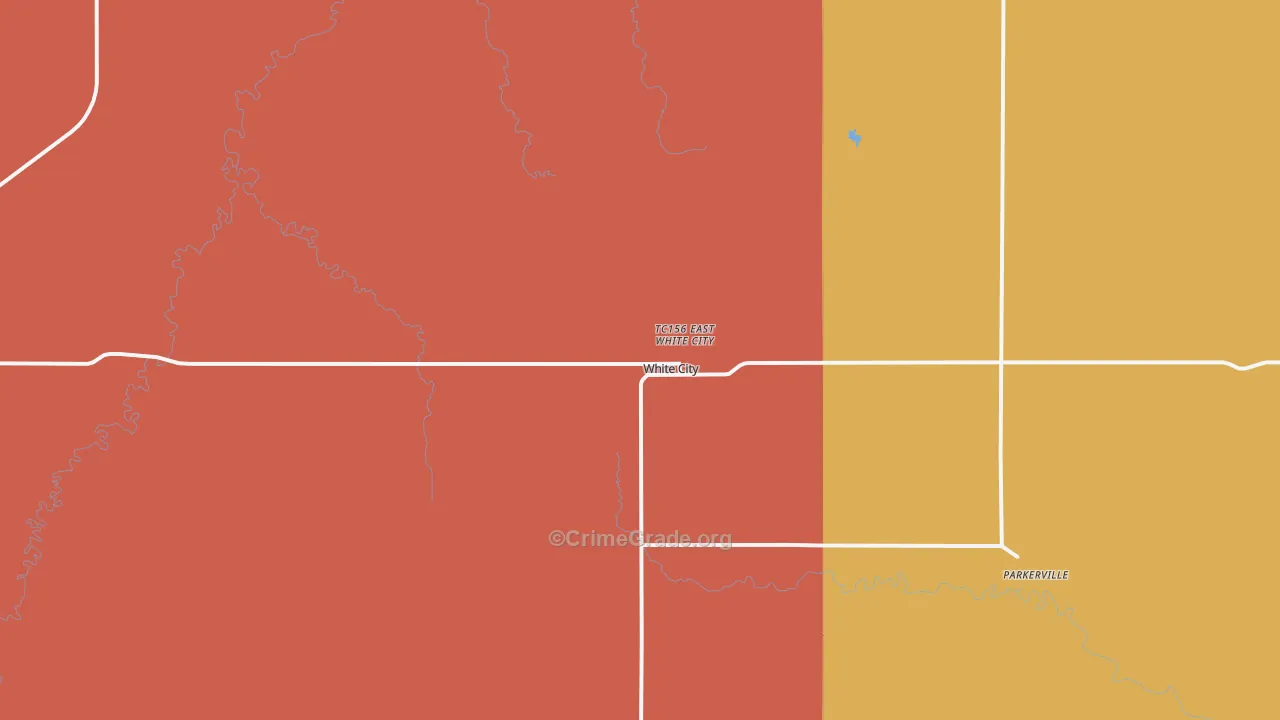 66872, KS Map of Drug-Related Crime Rates