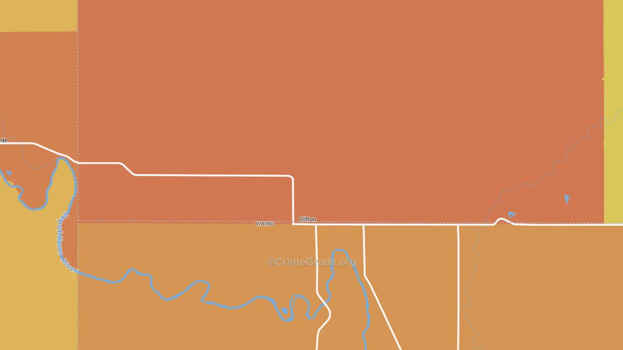 66937, KS Map of Drug-Related Crime Rates