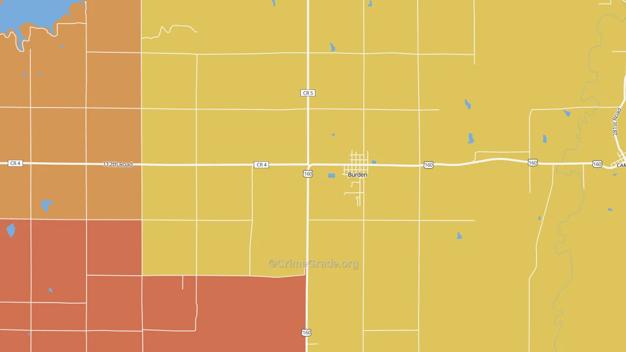 67019, KS Map of Drug-Related Crime Rates
