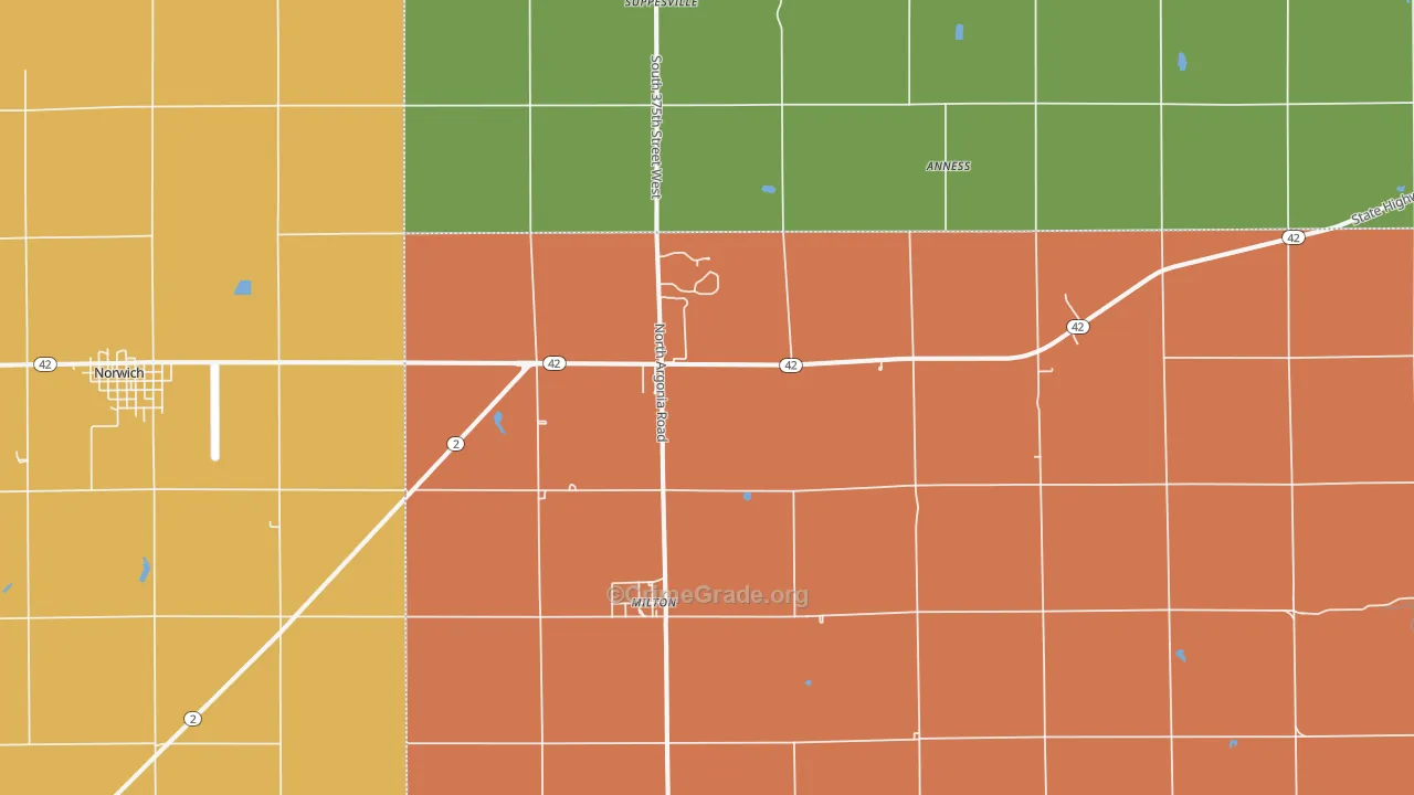 67106, KS Map of Drug-Related Crime Rates