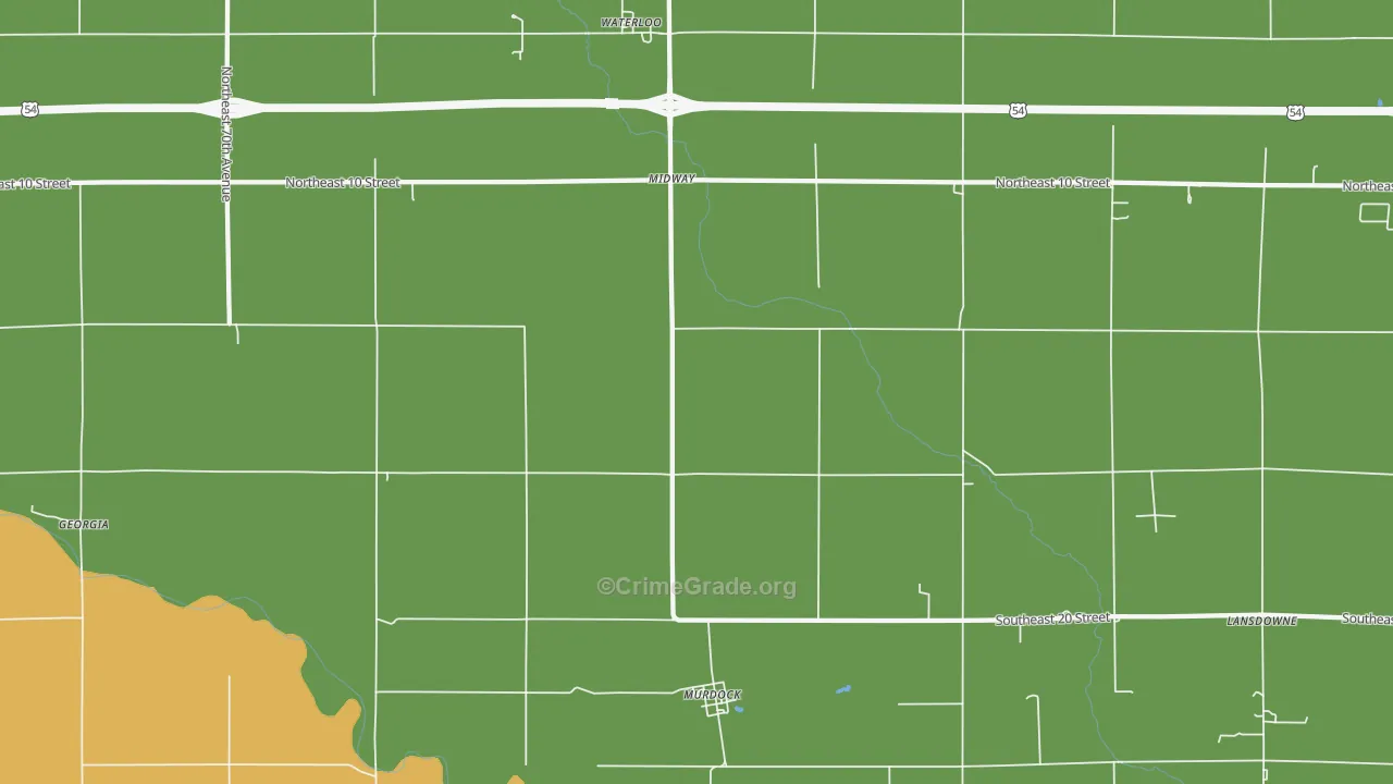 67111, KS Map of Drug-Related Crime Rates