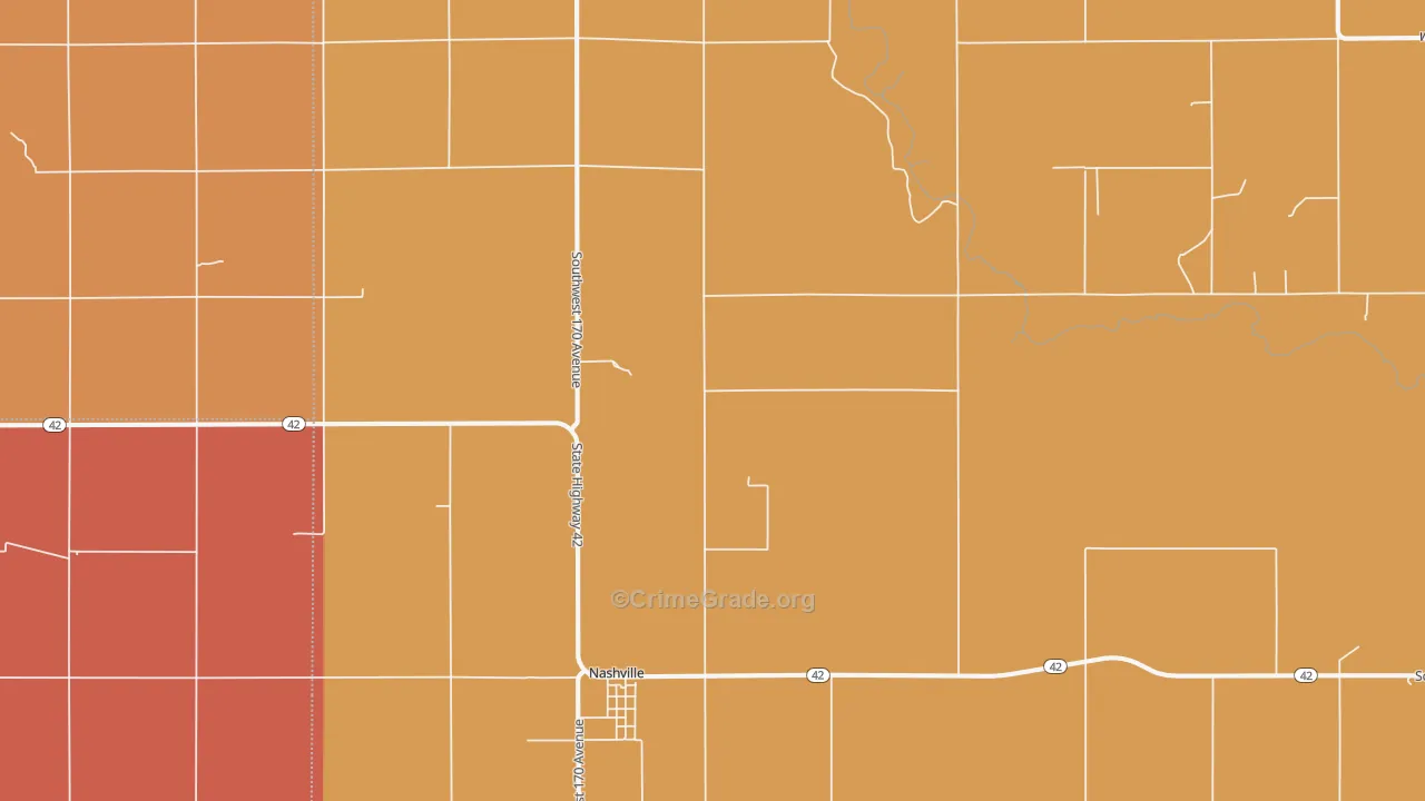 67112, KS Map of Drug-Related Crime Rates