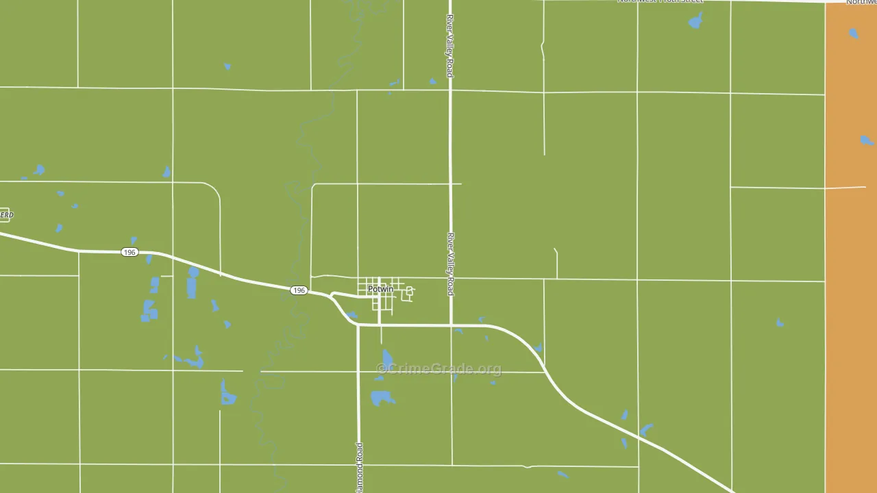 67123, KS Map of Drug-Related Crime Rates