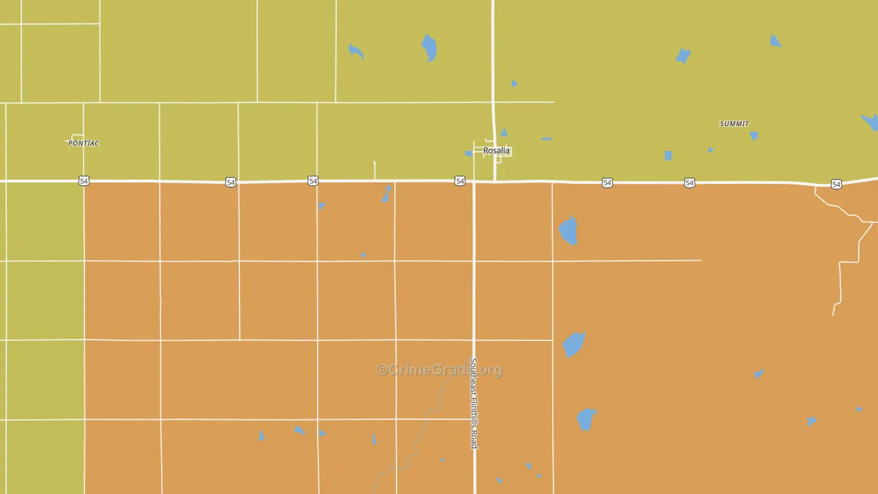 67132, KS Map of Drug-Related Crime Rates
