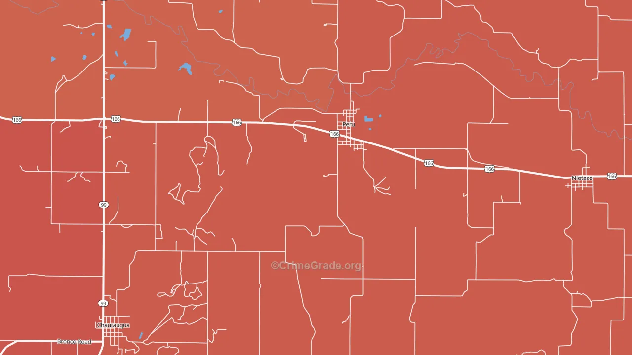 67360, KS Map of Drug-Related Crime Rates
