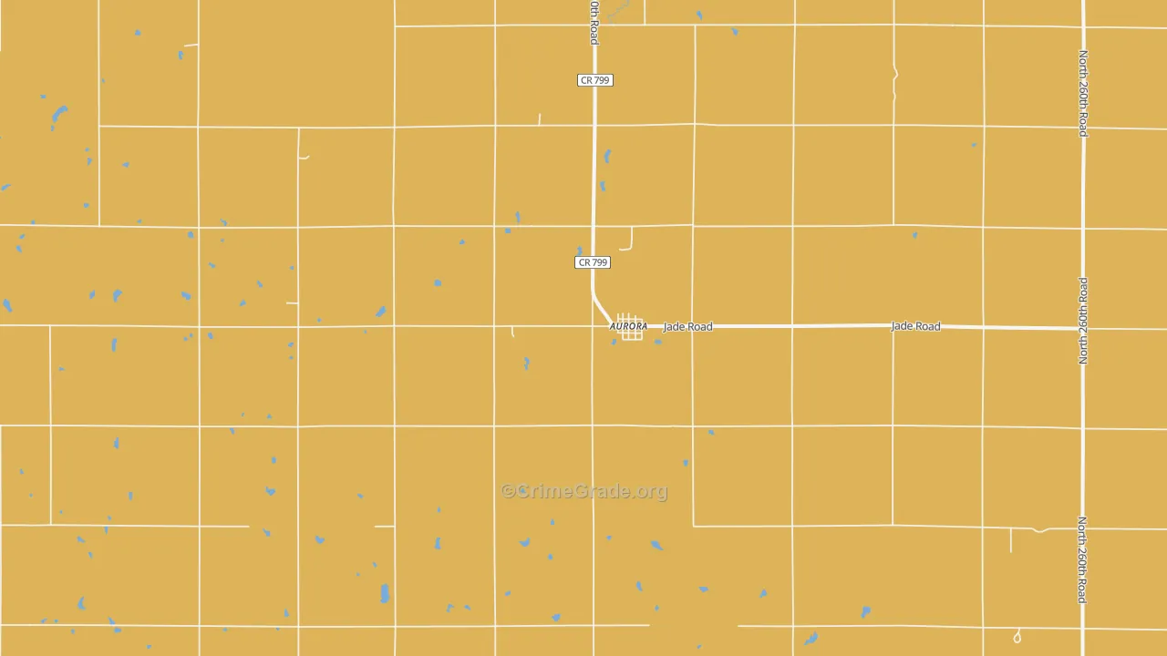 67417, KS Map of Drug-Related Crime Rates