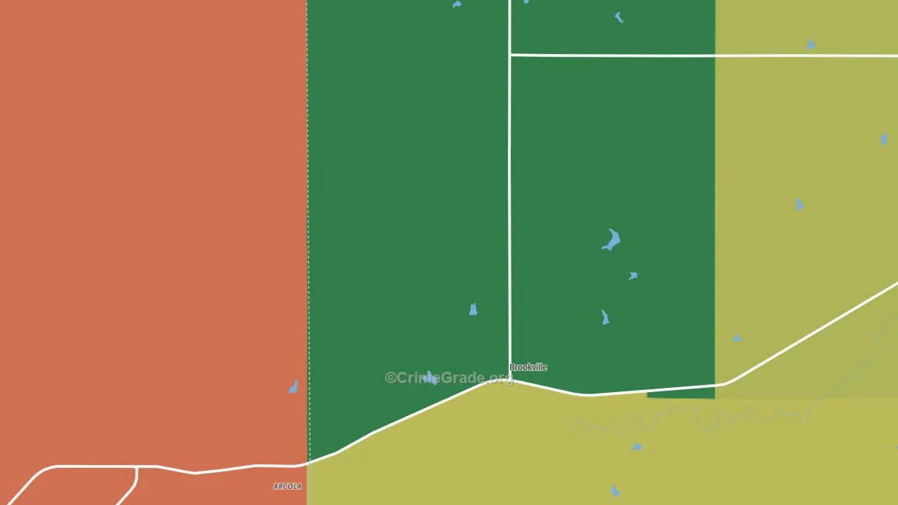 67425, KS Map of Drug-Related Crime Rates