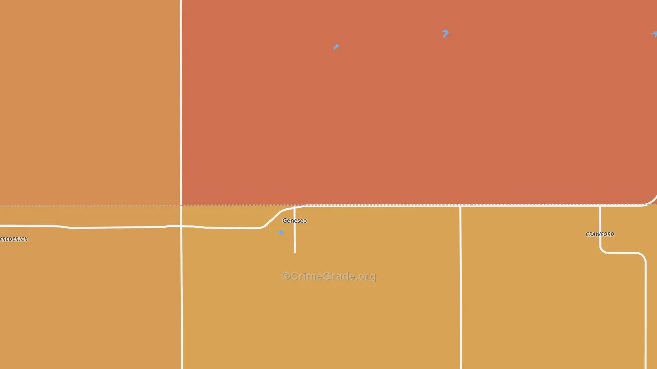67444, KS Map of Drug-Related Crime Rates