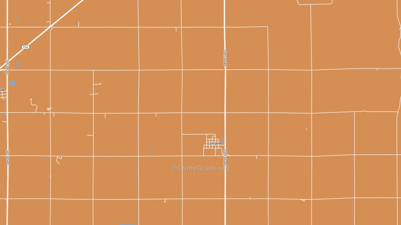 67459, KS Map of Drug-Related Crime Rates