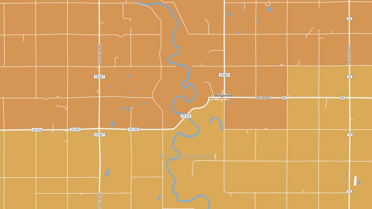 67468, KS Map of Drug-Related Crime Rates