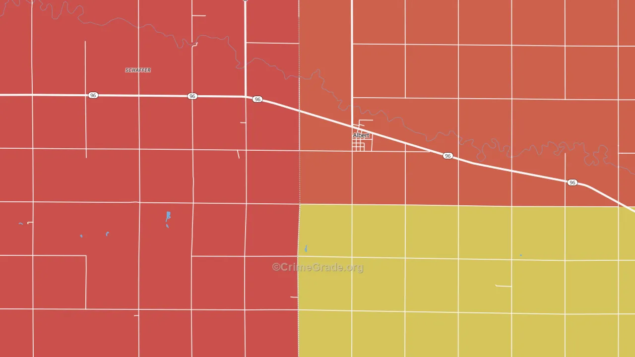 67511, KS Map of Drug-Related Crime Rates