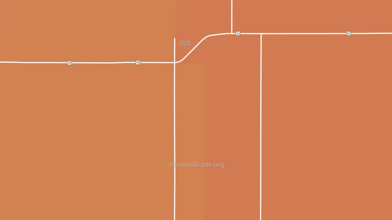 67552, KS Map of Drug-Related Crime Rates