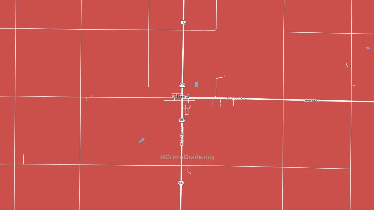 67553, KS Map of Drug-Related Crime Rates