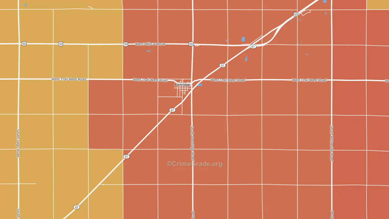 67566, KS Map of Drug-Related Crime Rates