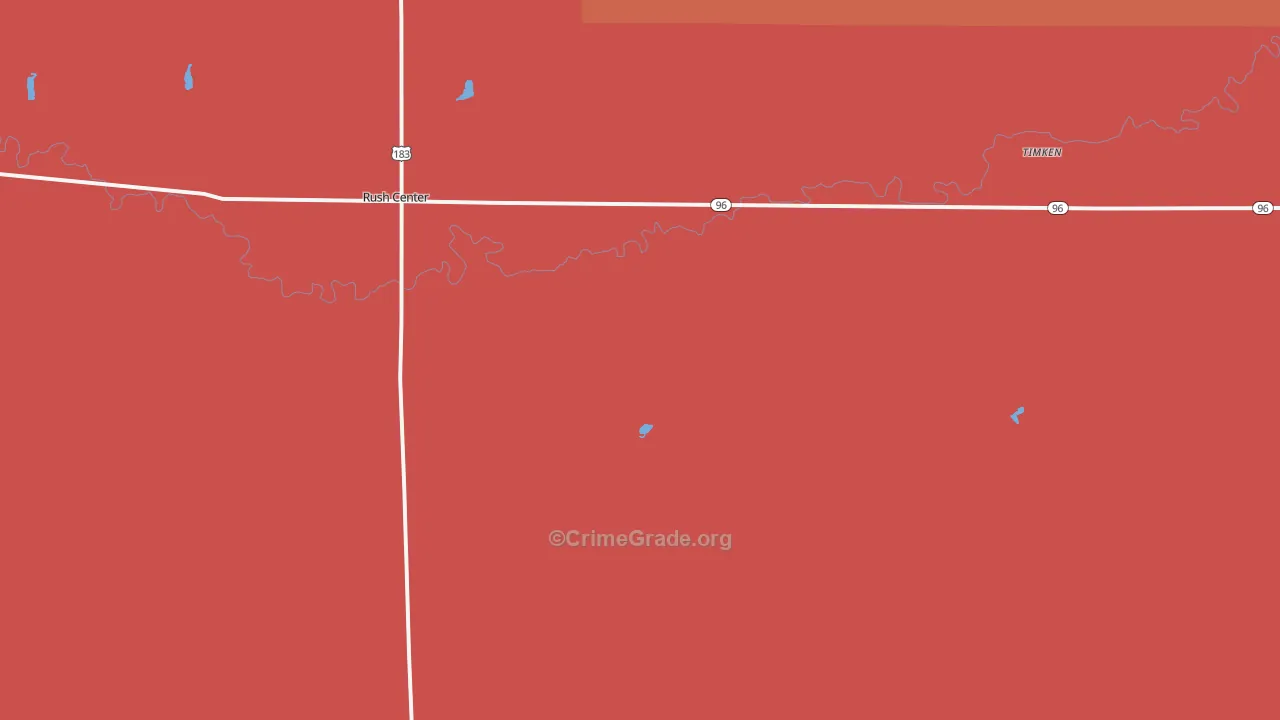 67575, KS Map of Drug-Related Crime Rates