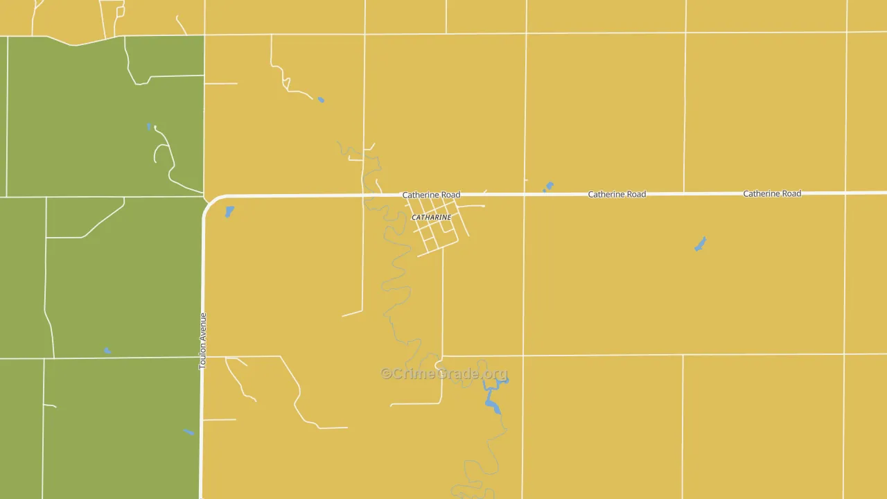 67627, KS Map of Drug-Related Crime Rates