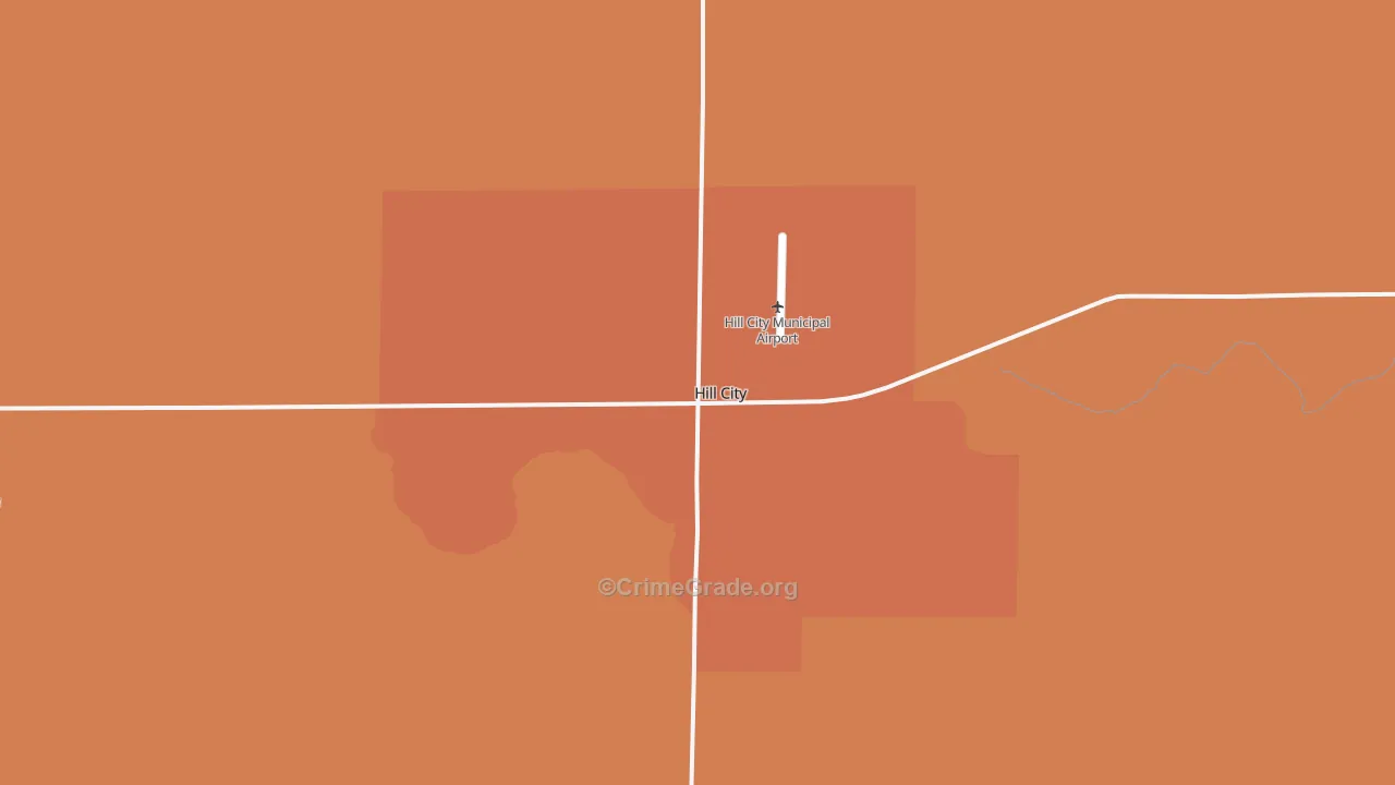 67642, KS Map of Drug-Related Crime Rates