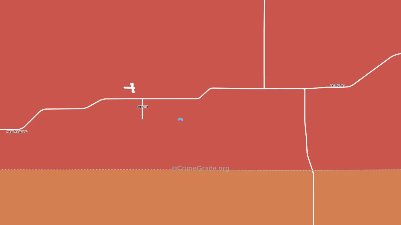 67645, KS Map of Drug-Related Crime Rates