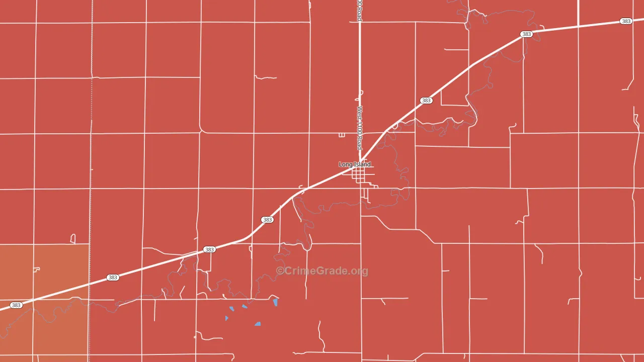 67647, KS Map of Drug-Related Crime Rates