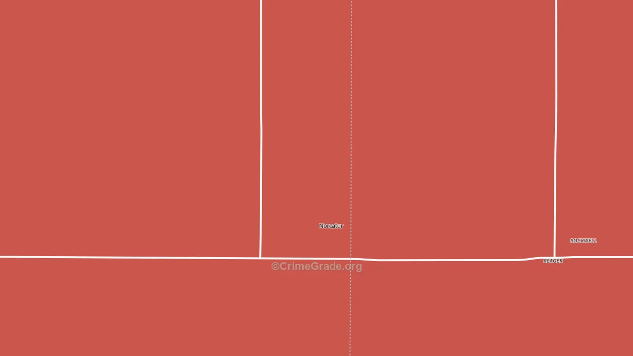 67653, KS Map of Drug-Related Crime Rates