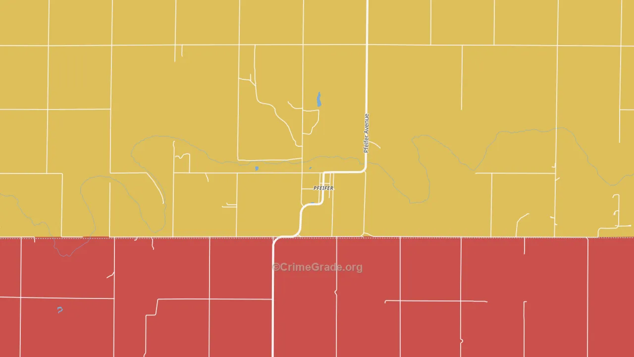 67660, KS Map of Drug-Related Crime Rates