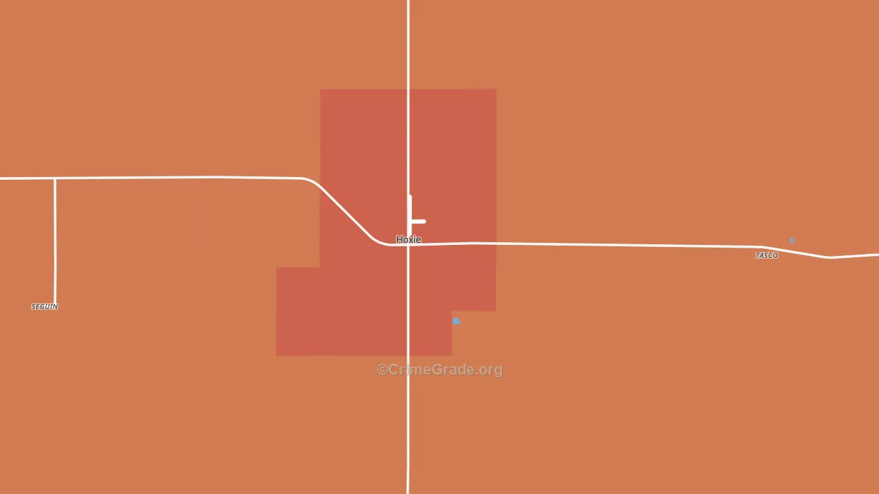 67740, KS Map of Drug-Related Crime Rates