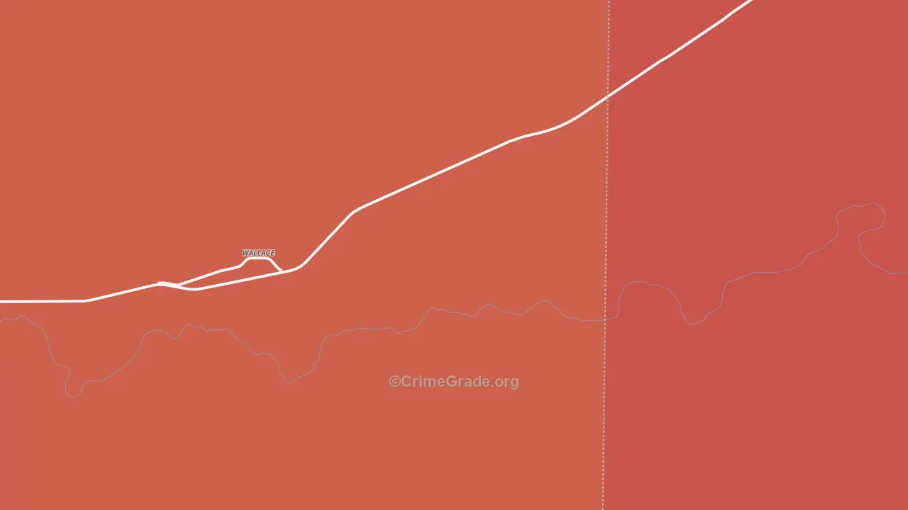 67761, KS Map of Drug-Related Crime Rates
