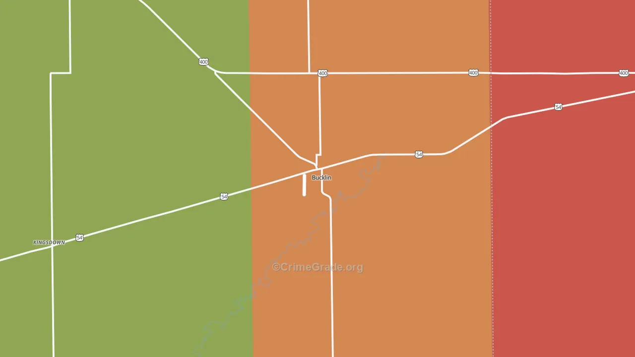 67834, KS Map of Drug-Related Crime Rates