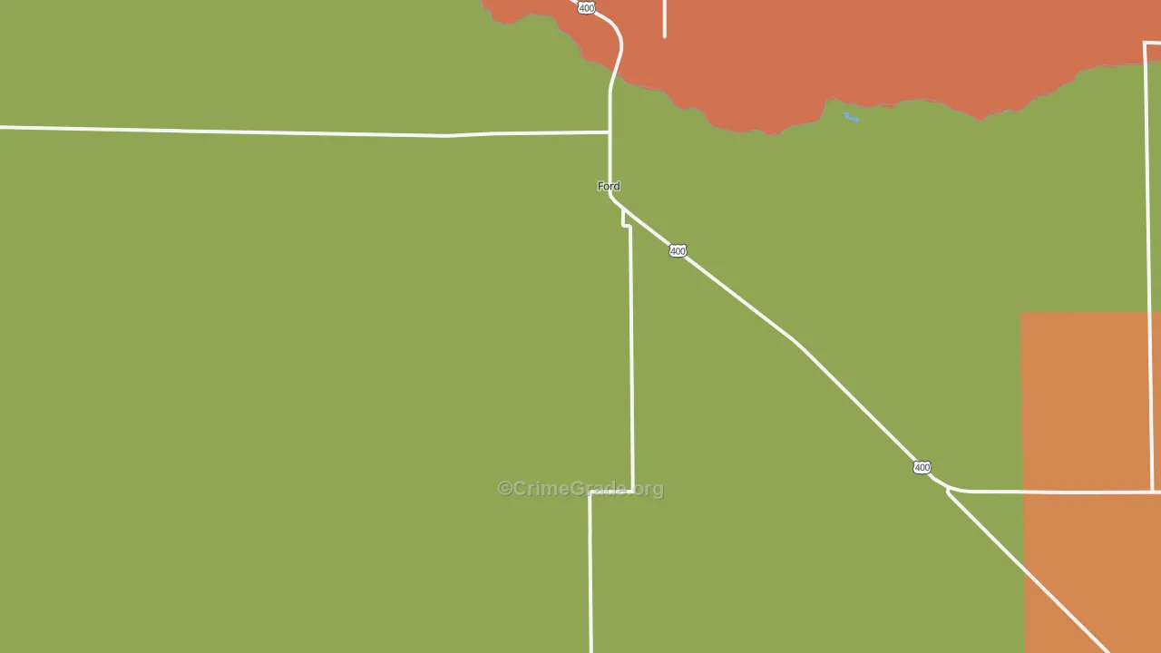 67842, KS Map of Drug-Related Crime Rates