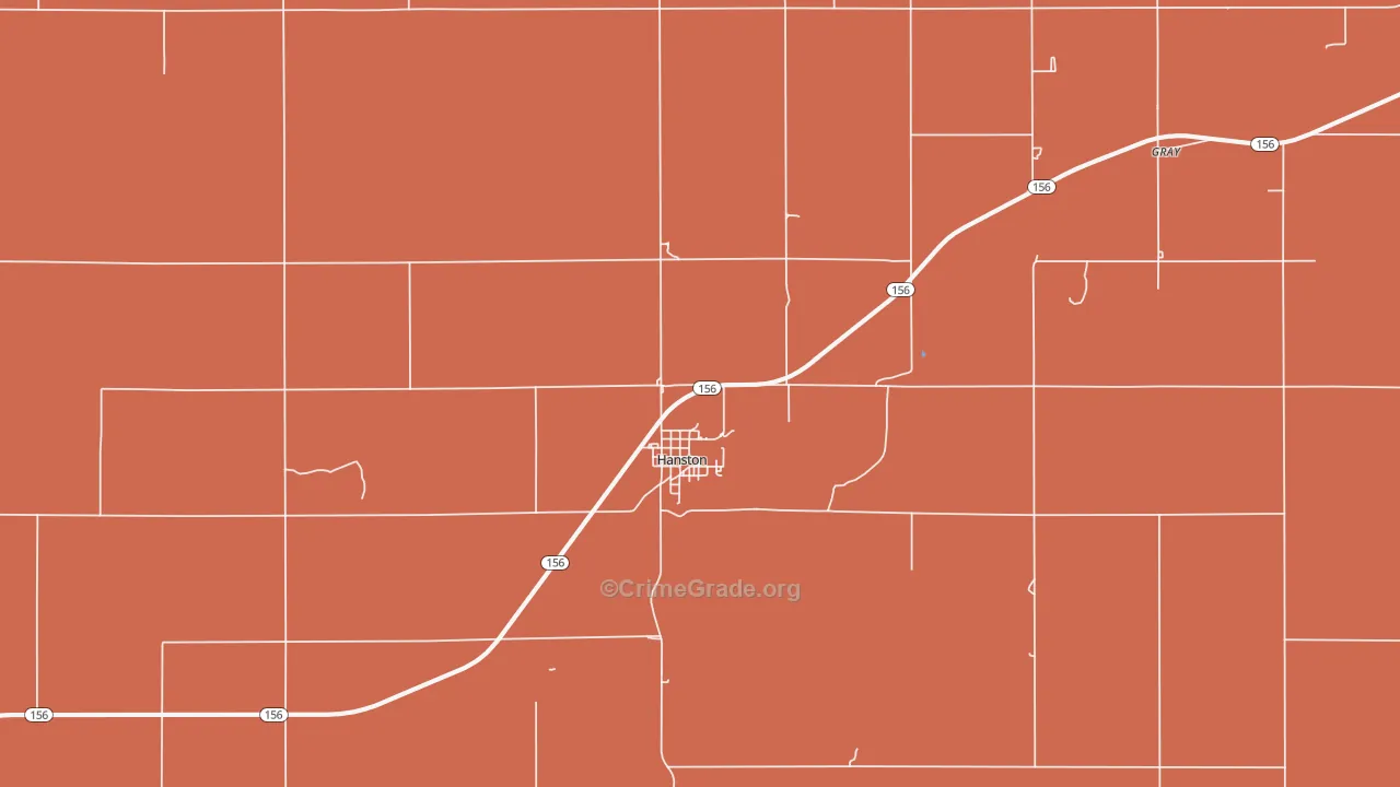 67849, KS Map of Drug-Related Crime Rates