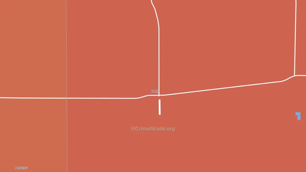 67850, KS Map of Drug-Related Crime Rates