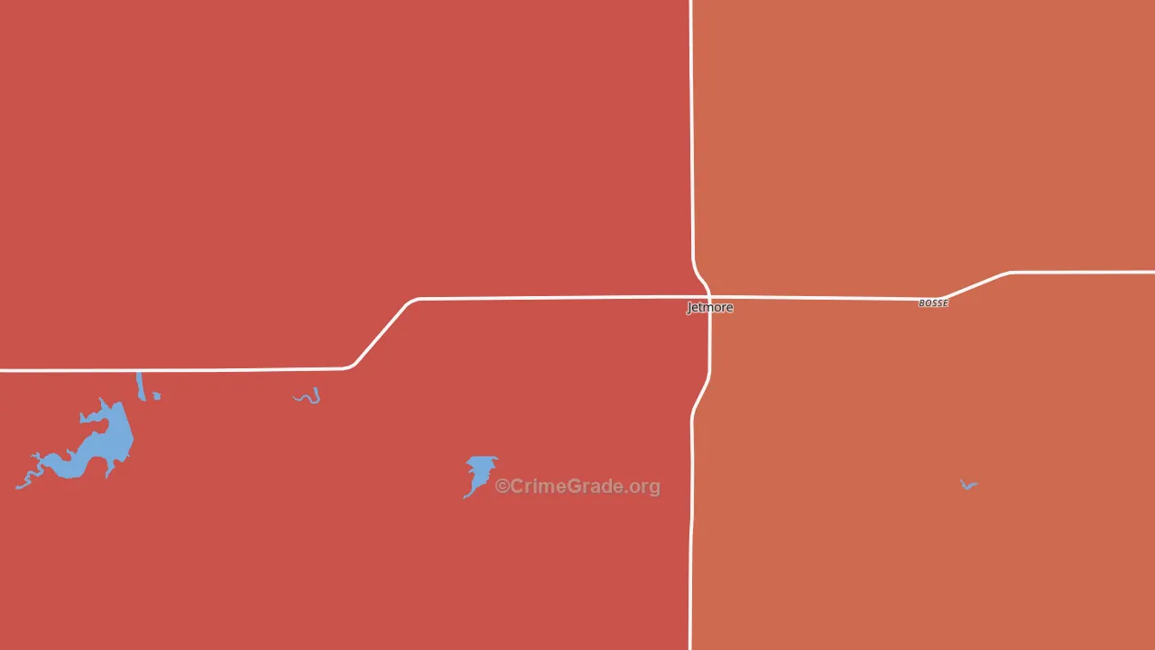 67854, KS Map of Drug-Related Crime Rates