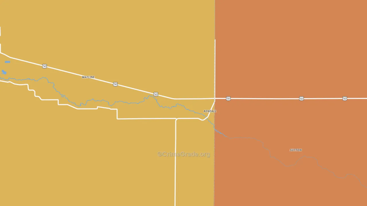 67857, KS Map of Drug-Related Crime Rates