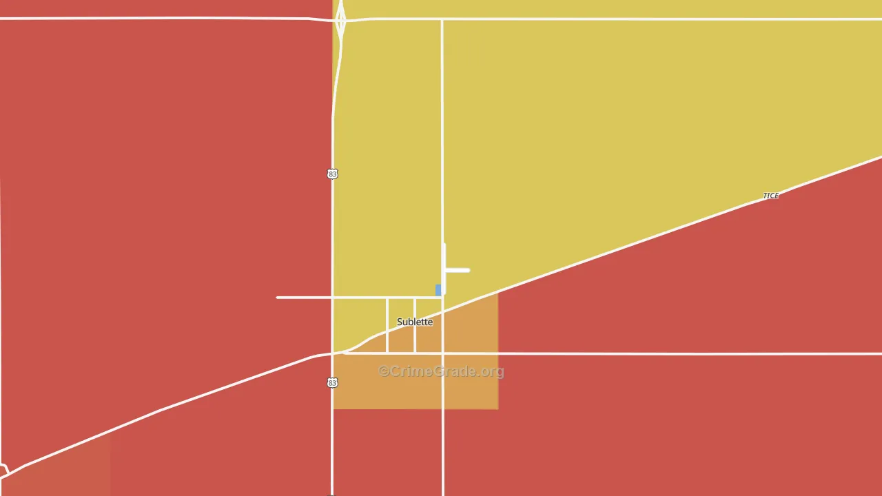 67877, KS Map of Drug-Related Crime Rates