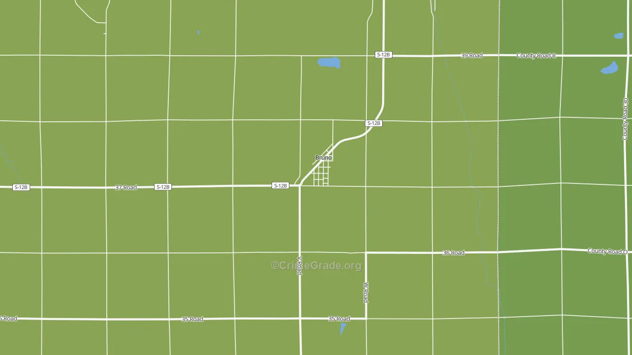 68014, NE Map of Drug-Related Crime Rates